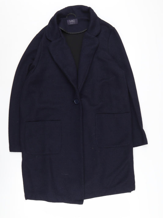 Marks and Spencer Women's Black Coatigan Size 16