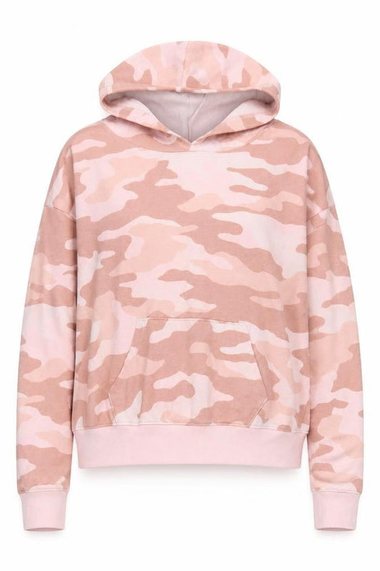 Victoria's Secret Women’s Pink Camo Hoodie - Size S