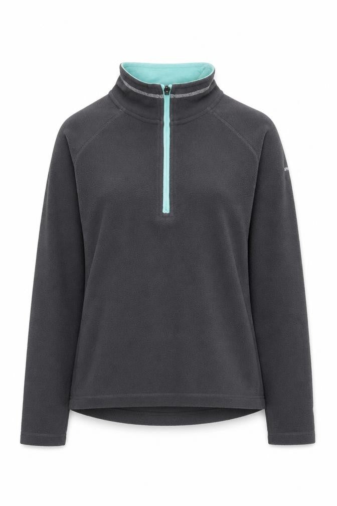 Trespass Women's Black XS Pullover Sweatshirt, High Neck, Lightweight