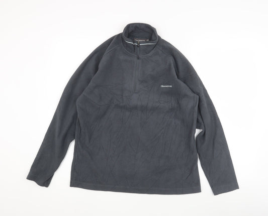 Craghoppers Unisex Grey Pullover Sweatshirt, Size 12