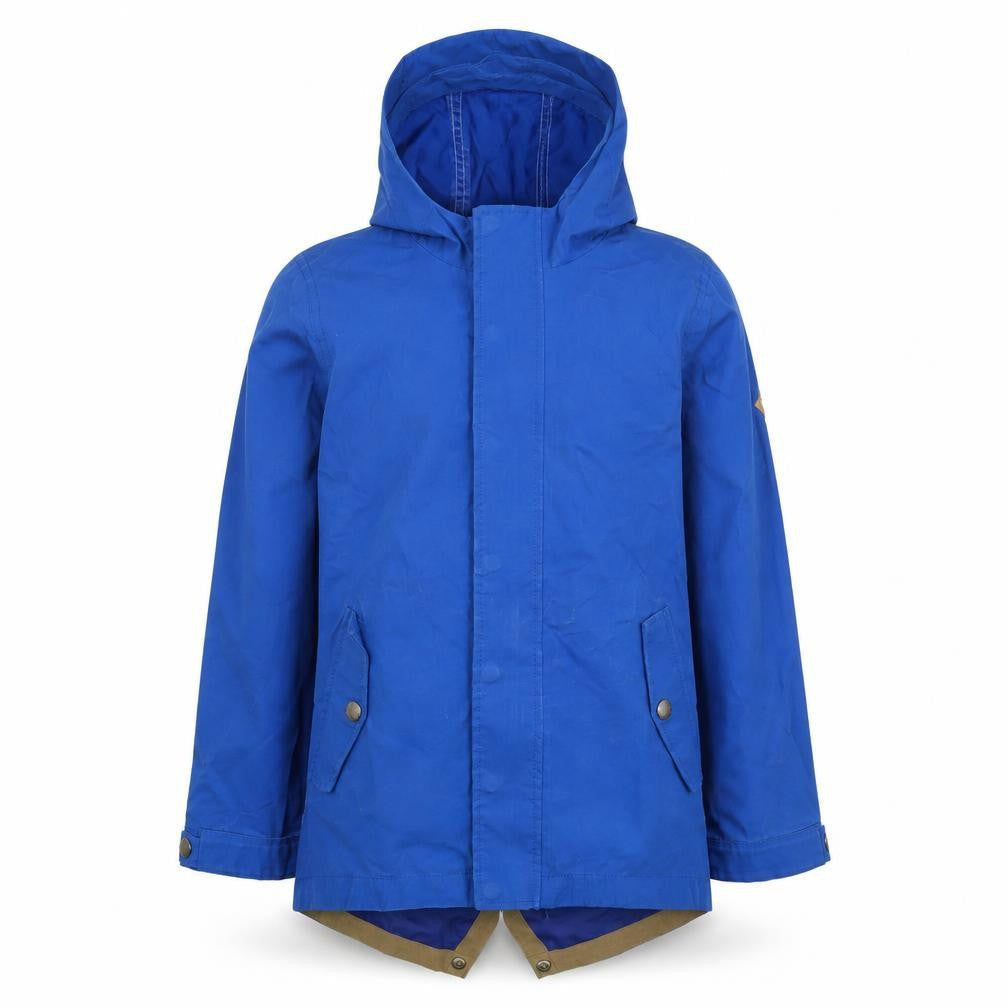 Joules Boys Blue Hooded Jacket, Size 12, Lightweight