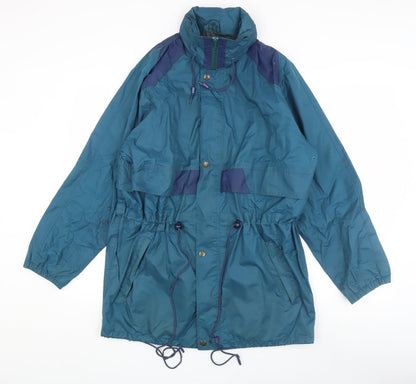 GALE Womens FORCE Blue Windbreaker Jacket M