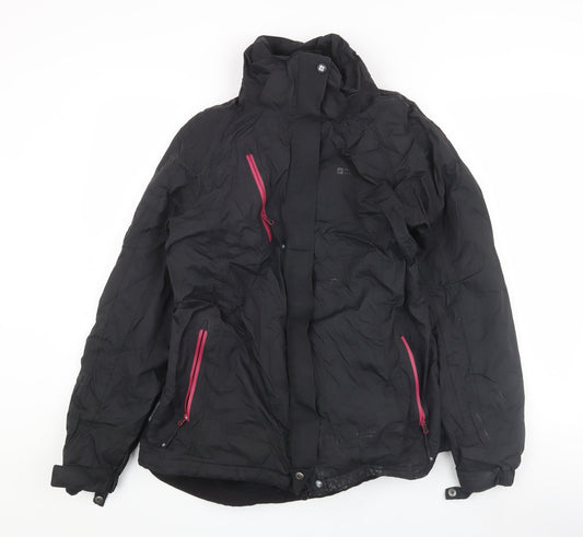 Warehouse Women's Black Puffer Jacket Size 14