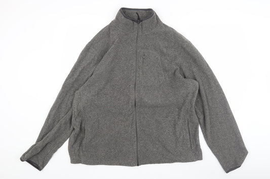 Marks and Spencer Men's Grey Full Zipped Jacket L