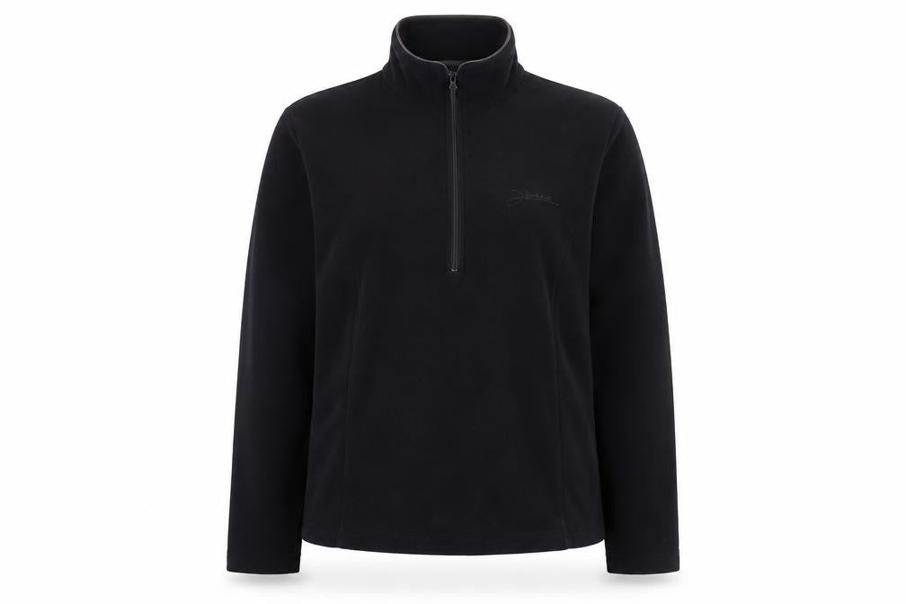 Iguana Women's Black 1/4 Zip Windbreaker Jacket Size 12