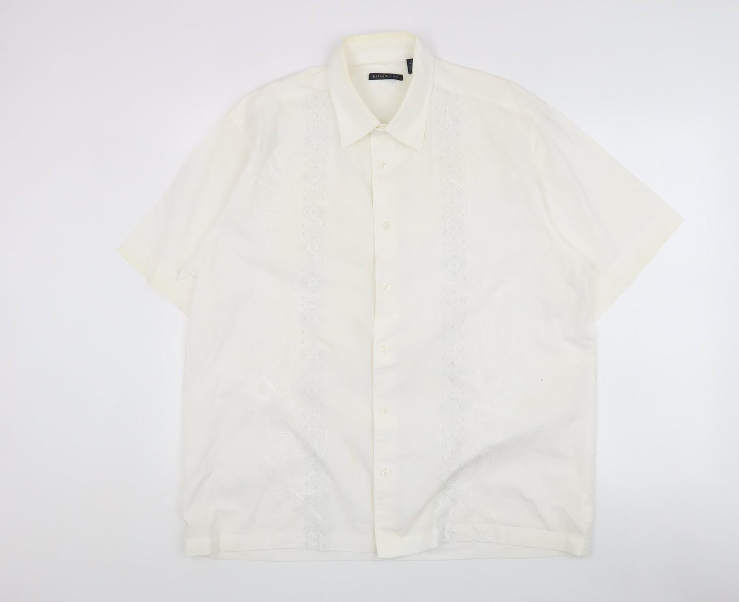 Van Heusen Clothing Bundle - 5 Pack Preloved Mens Casual Shirts