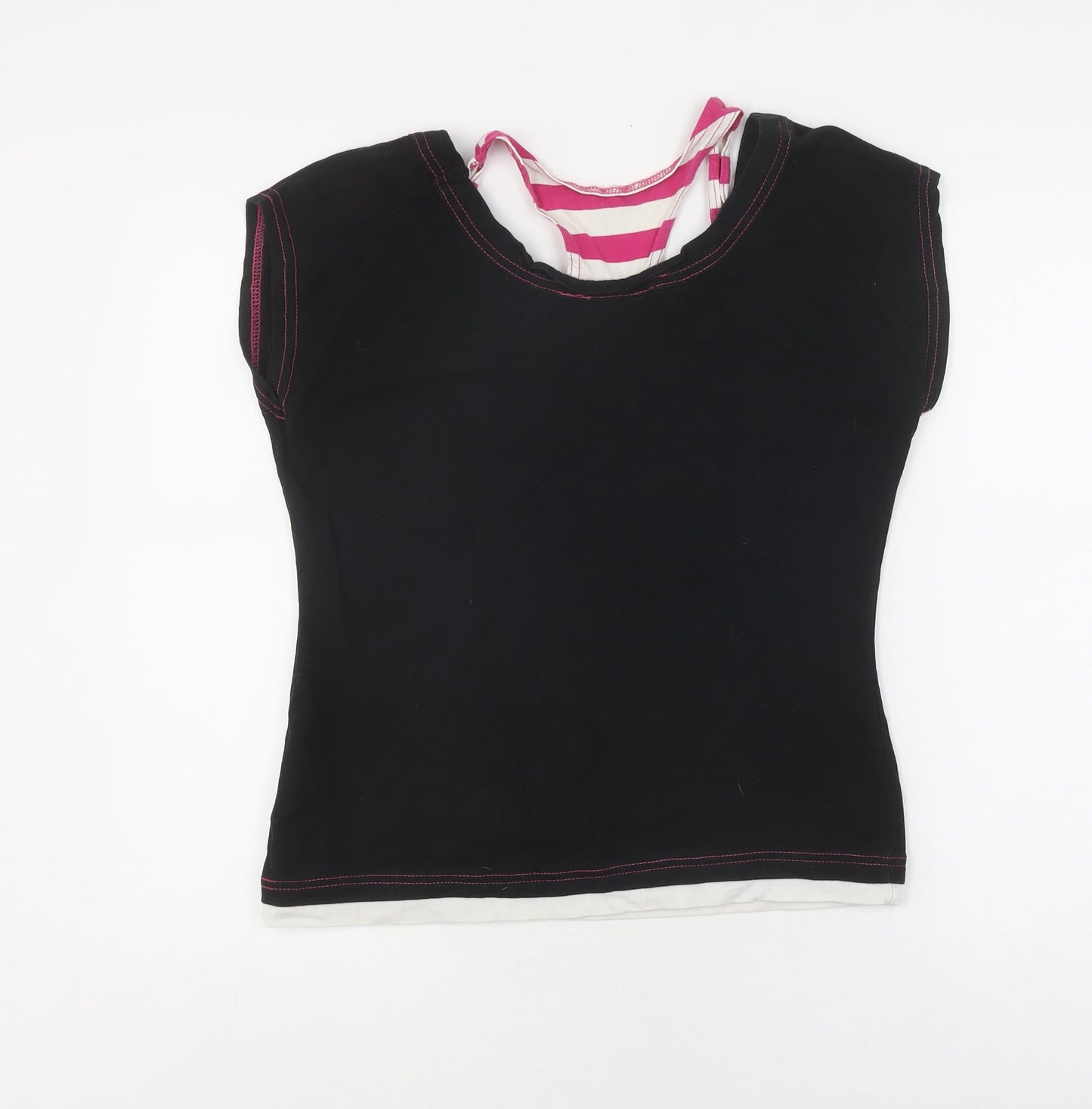 Everlast Women's Black Cap Sleeve T-Shirt