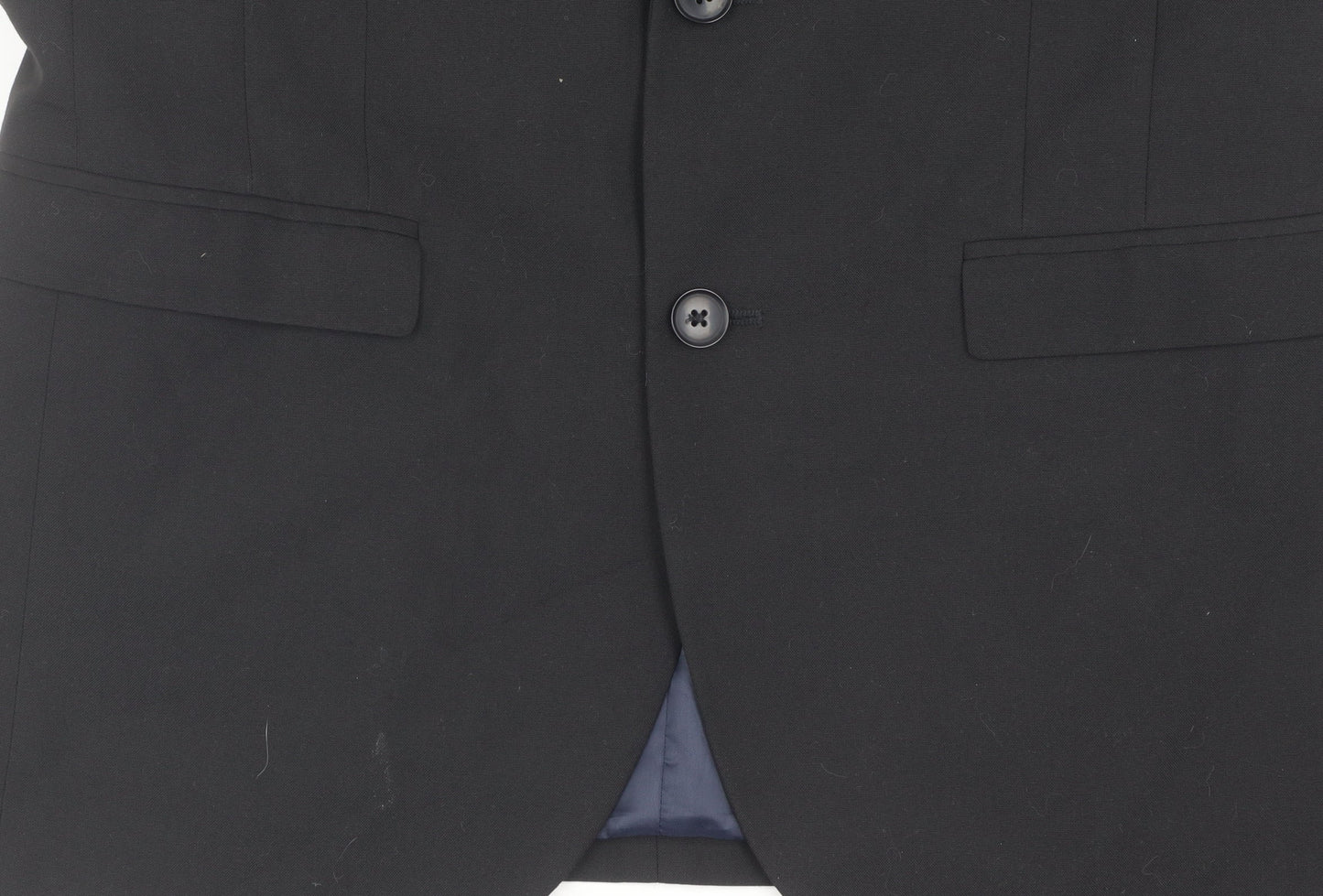 Next Men's Black Blazer Size 40 Regular