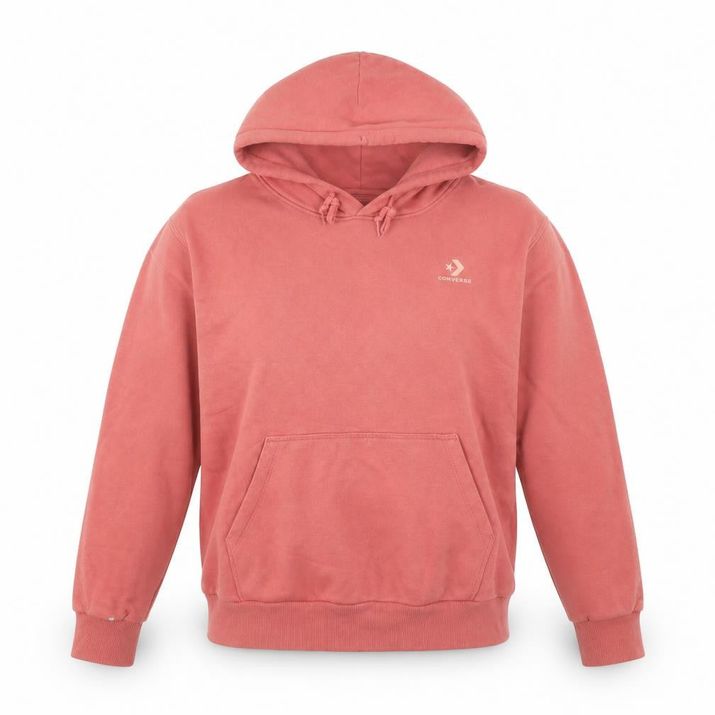 Converse Unisex Pink Pullover Hoodie S