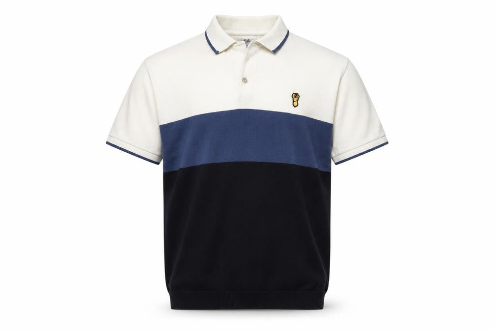 Next Men's Polo Small Colourblock Short Sleeve