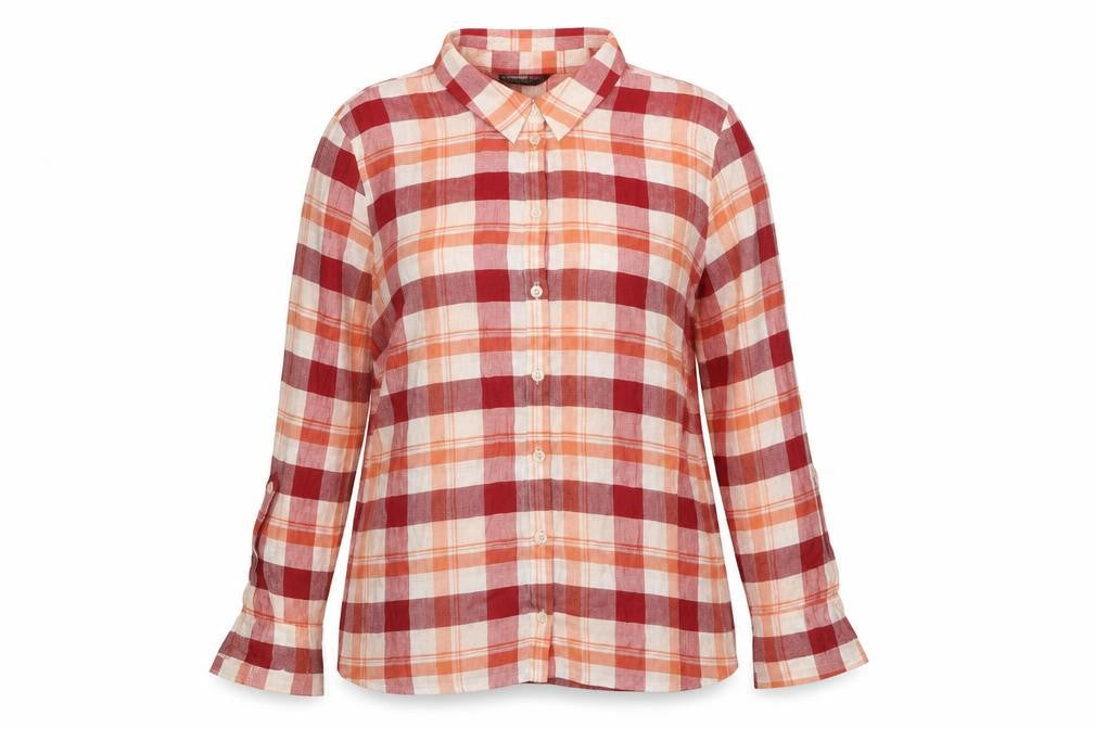 Dorothy Perkins Women's Multicoloured Plaid Button-Up Shirt