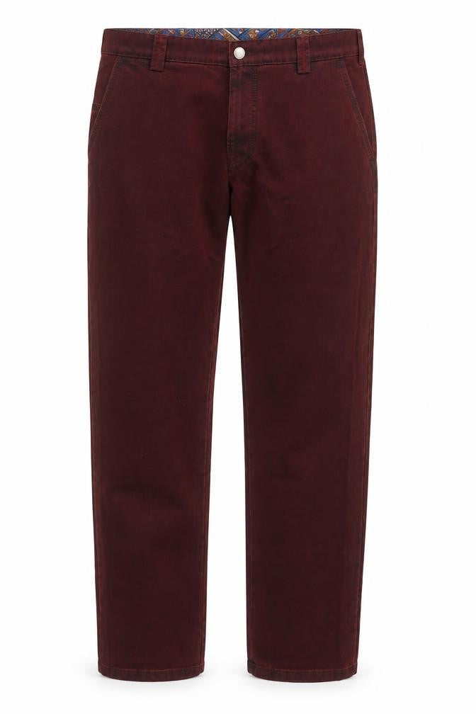 Meyer Men's Red Straight Fit Stretch Jeans 34/34
