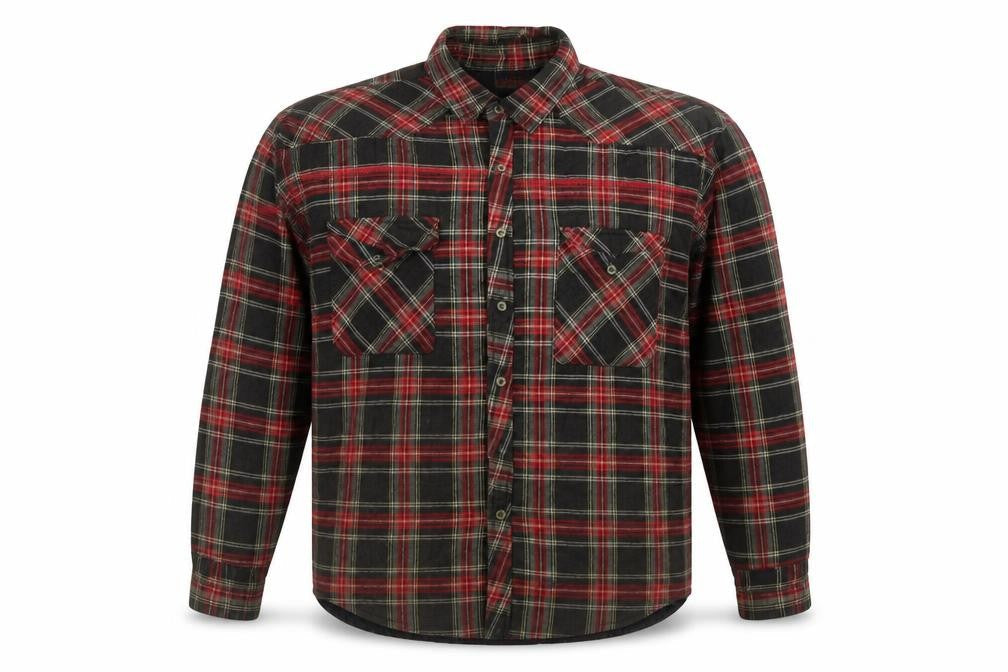 Granite Men's Multicoloured Plaid Flannel Jacket XL