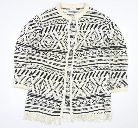 Noa Noa Women's Black & White Cardigan S