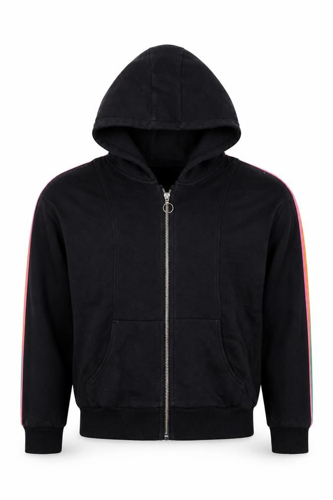 Marks & Spencer Girls' Black Full Zip Hoodie 11-12 Years