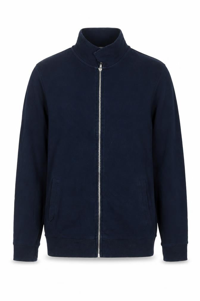 ASOS DESIGN Men's Blue Full Zip Sweatshirt M