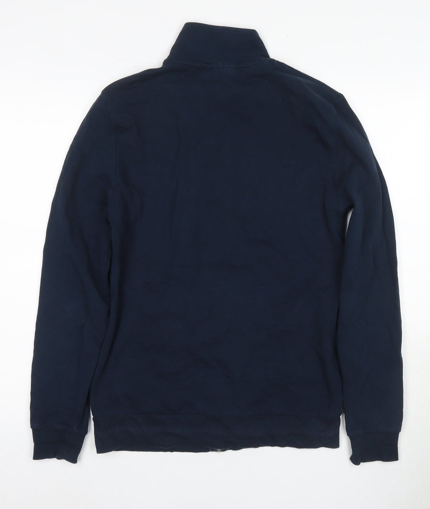 ASOS DESIGN Men's Blue Full Zip Sweatshirt M