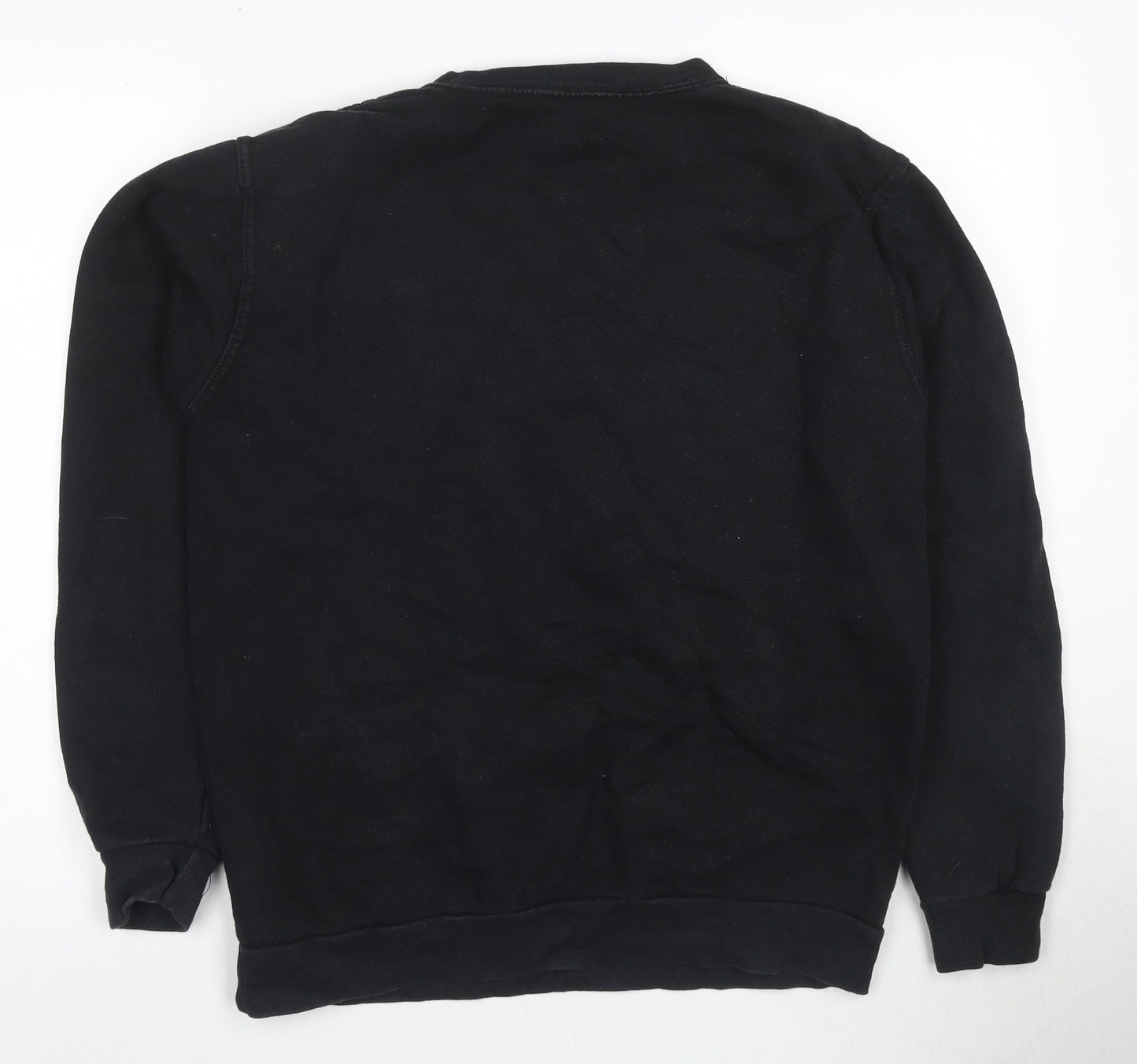 Stars & Stripes Black Unisex L Pullover Sweatshirt