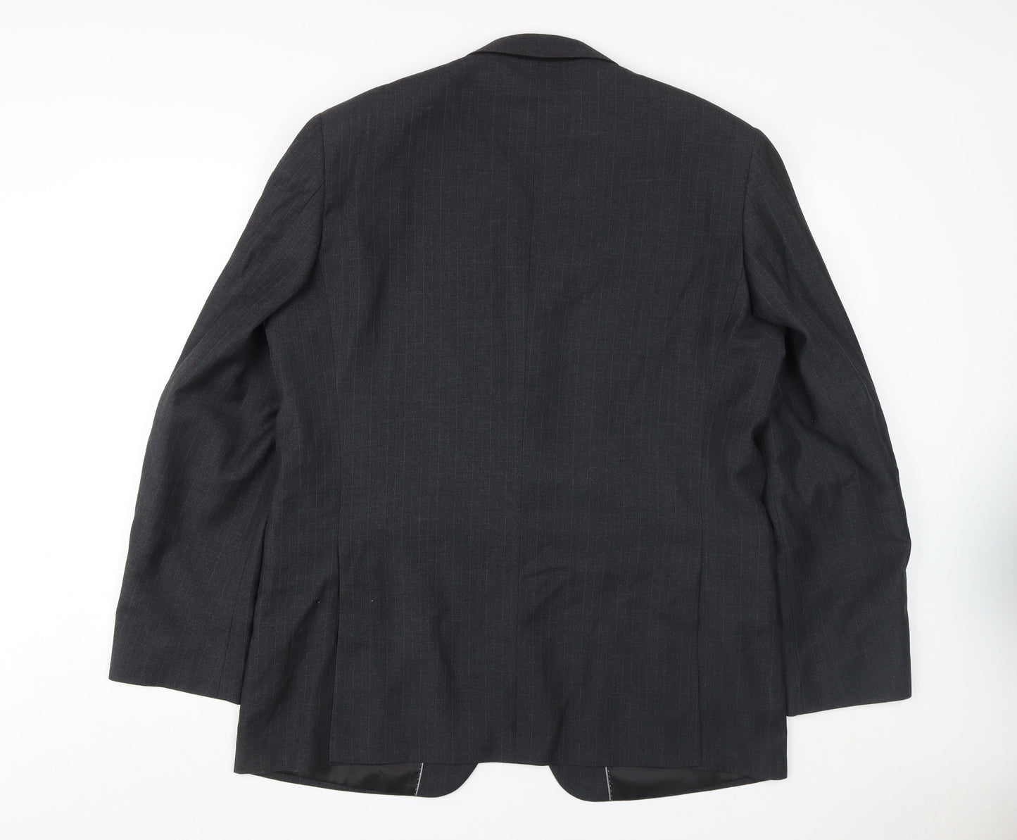 Dehavilland Men's Black Regular Fit Suit Jacket Size 44R