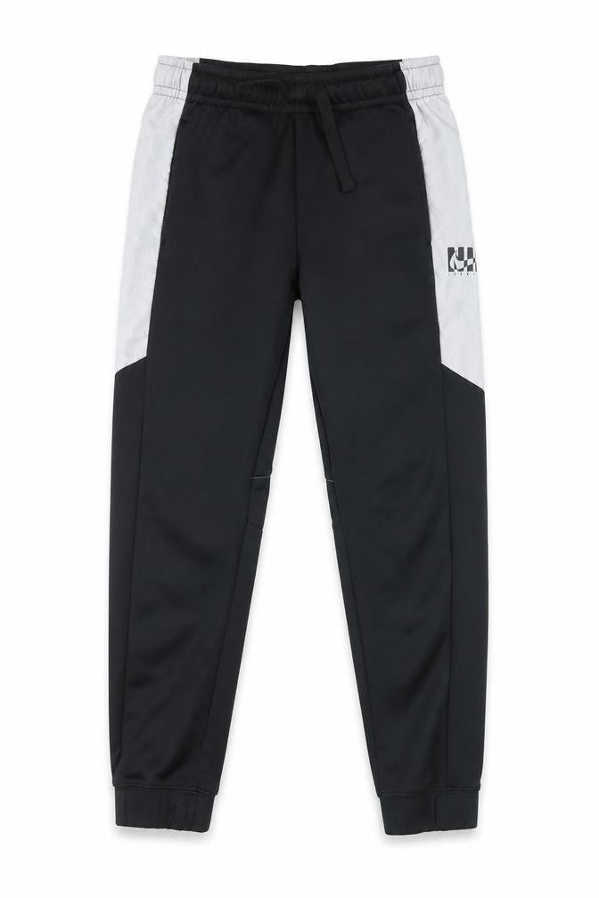 Nike Boys Black Jogger Trousers - Size L, Elastic Waist, Pockets