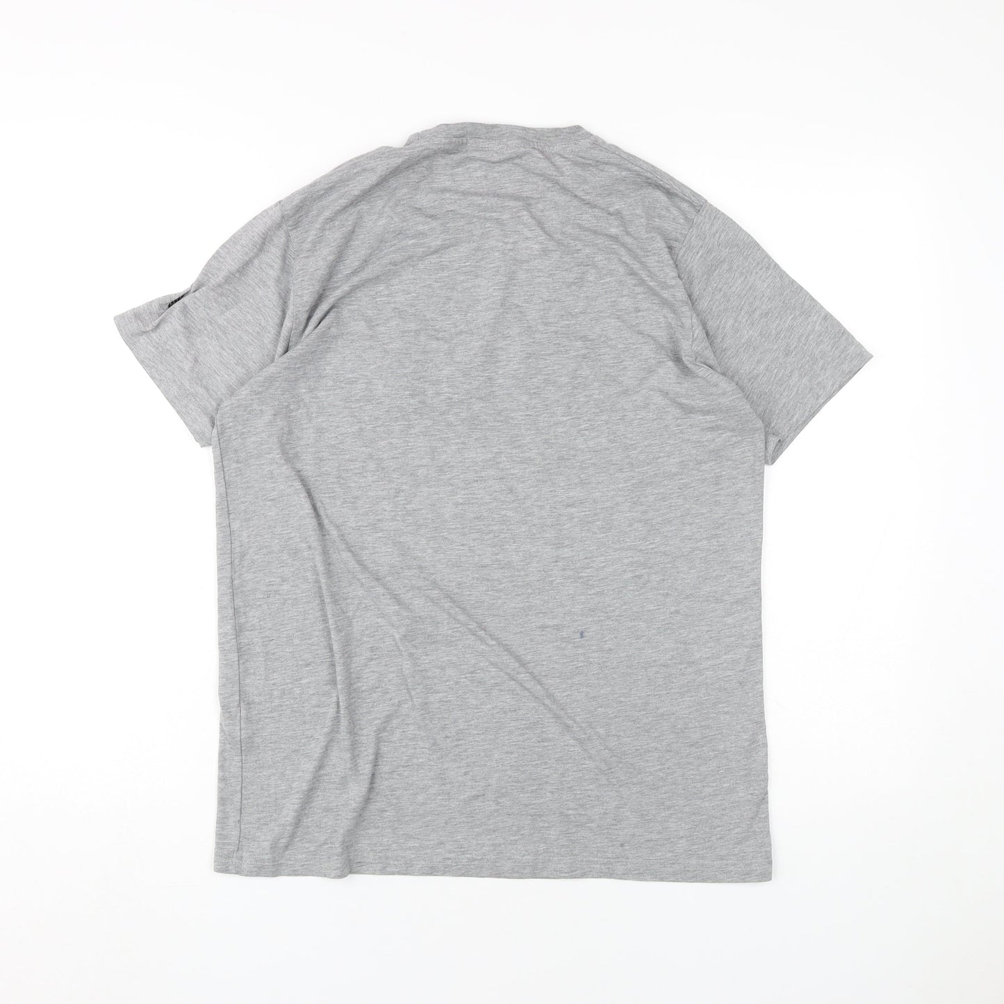 Armani Jeans Men's Grey M T-Shirt, Cotton Blend, Crew Neck
