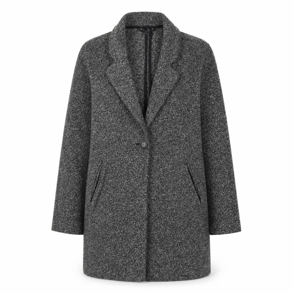 Next Women's Grey Mid-Length Coat Size 14