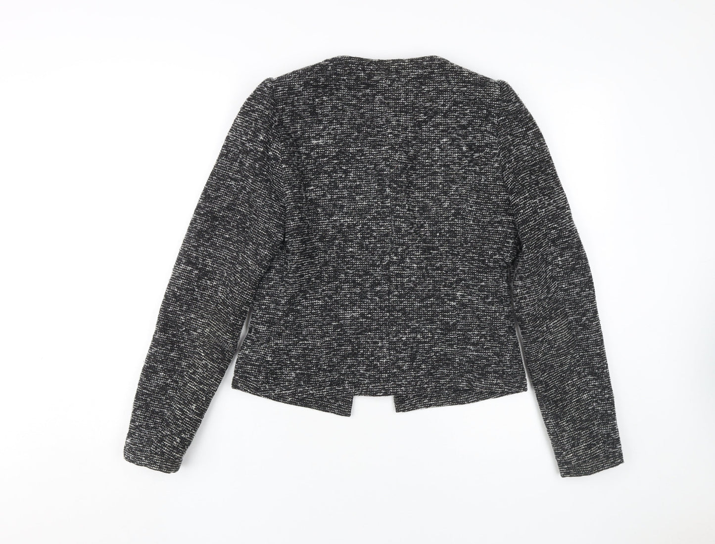 Next Women's Black Tweed Jacket Size 8 Business Casual