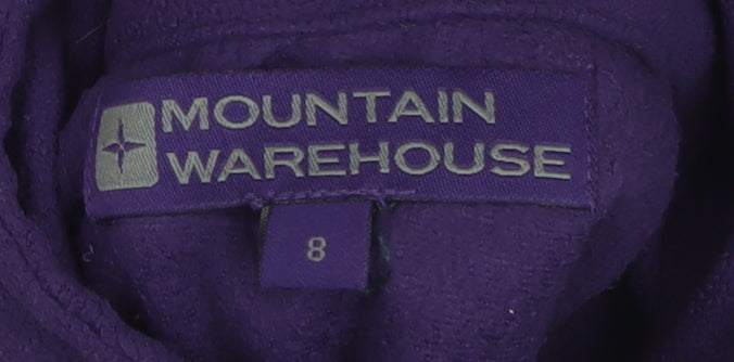 Mountain Warehouse Women's Purple Pullover Sweatshirt Size 8