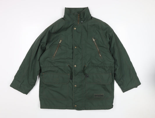 Marks and Spencer Teens Green Parka Jacket 11-12