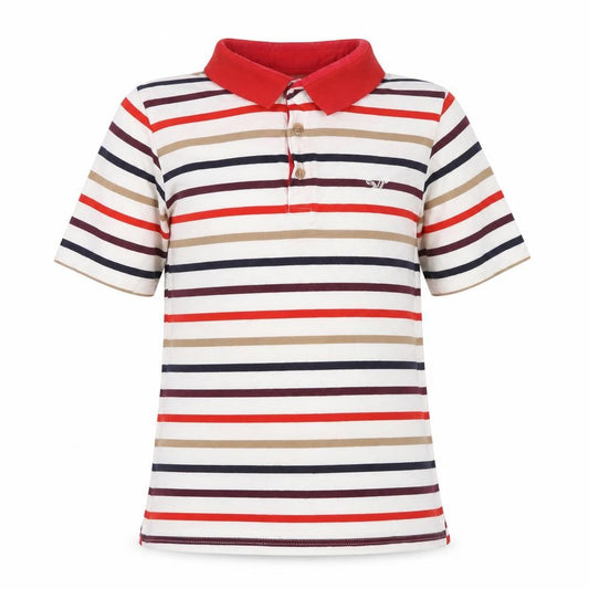 American Eagle Women's Multicoloured Polo Shirt S