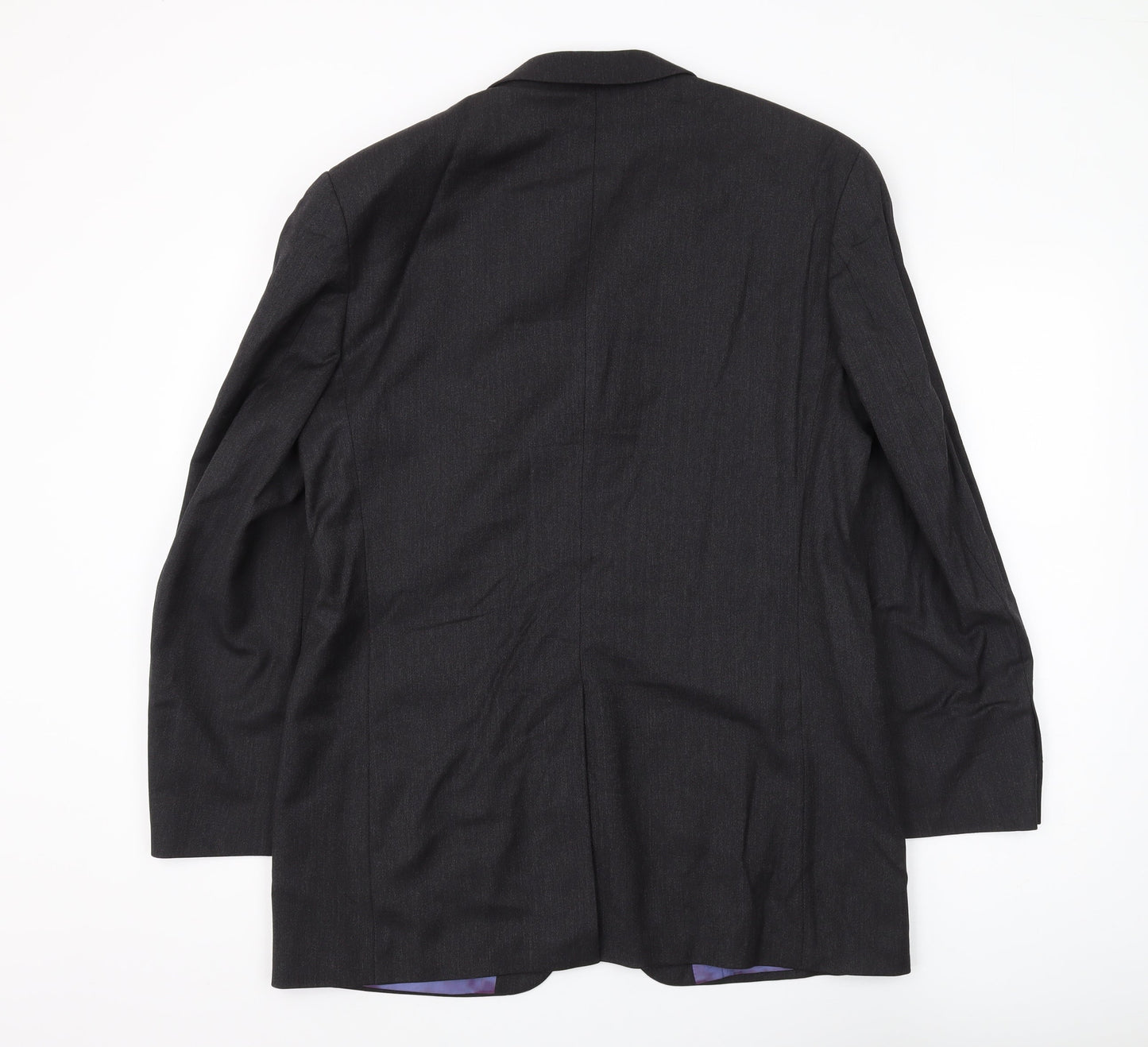 Stvdio Jeff Banks Men's Black Blazer, Size 40, Regular Fit