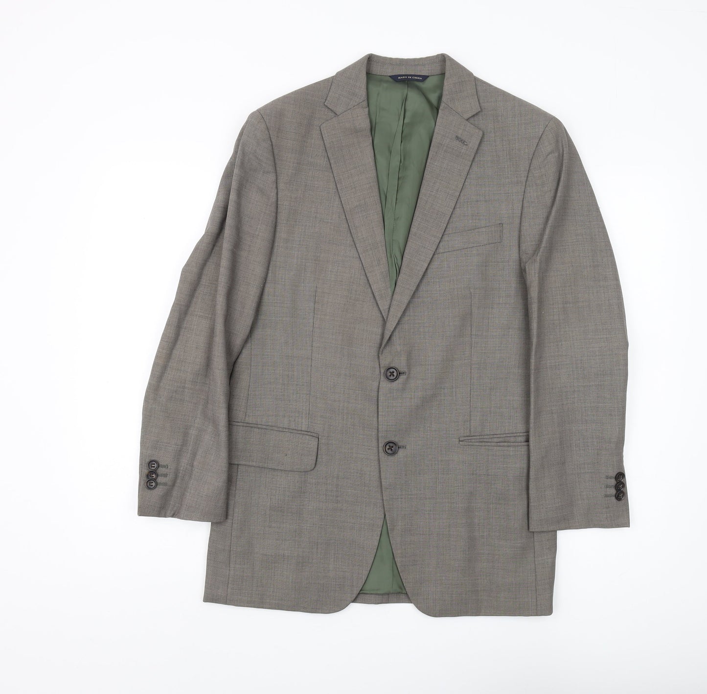 Banana Republic Men's Grey Blazer, Size 38 Short, Tailored Fit
