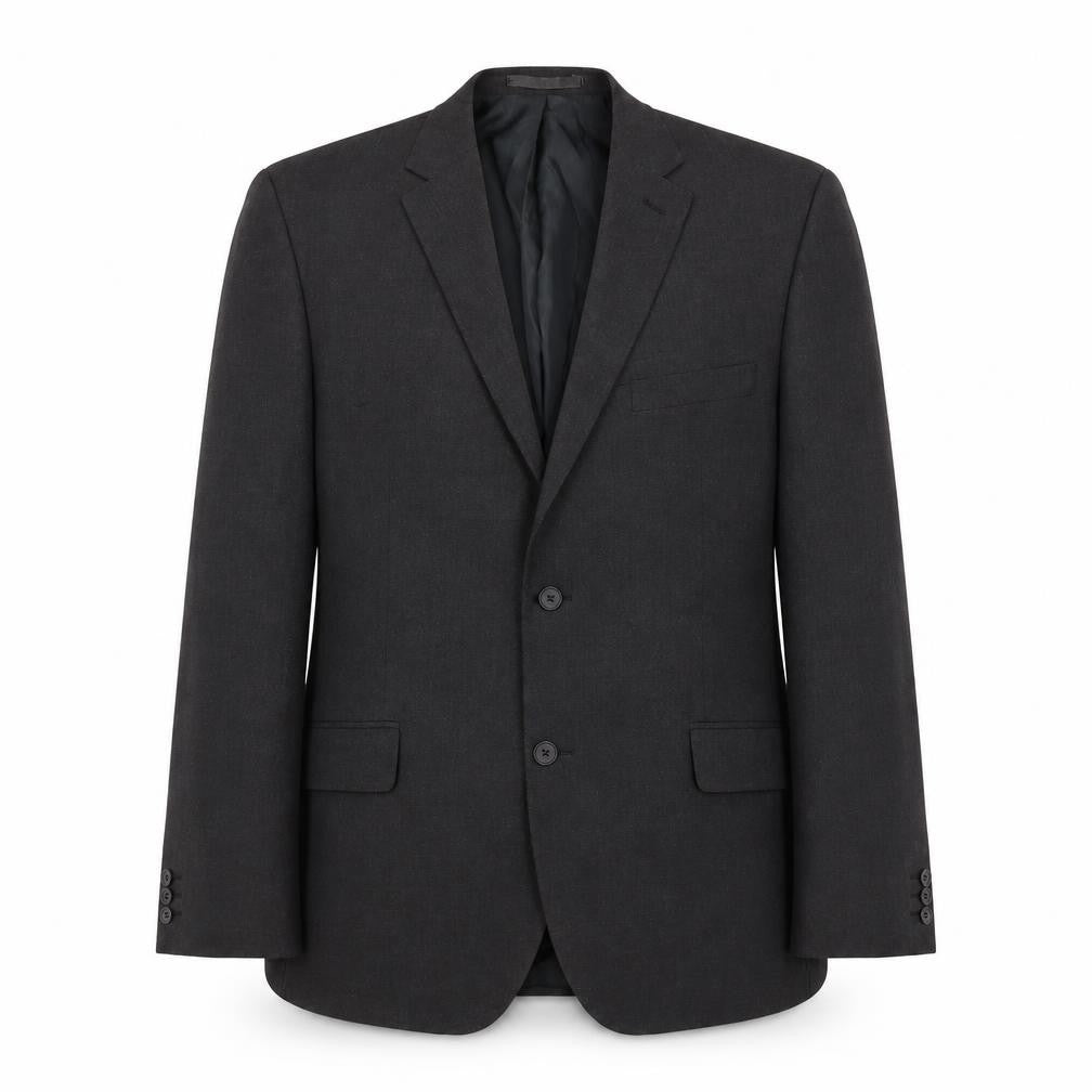 Thomas Nash Men's Black Regular Fit Blazer, Size 44R