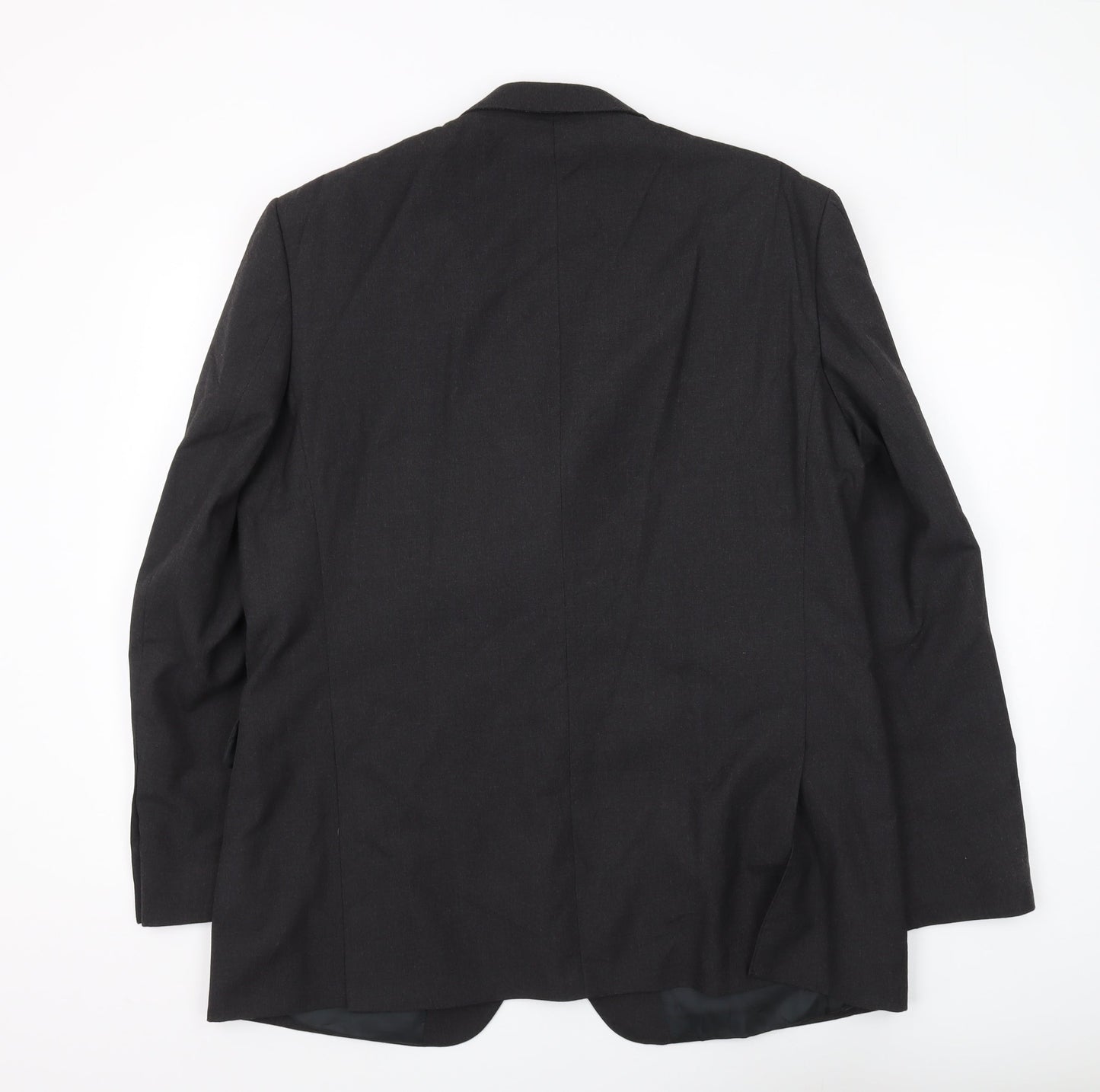 Thomas Nash Men's Black Regular Fit Blazer, Size 44R