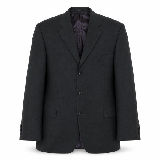 Magee Men's Black Blazer, Size 46, Classic Fit