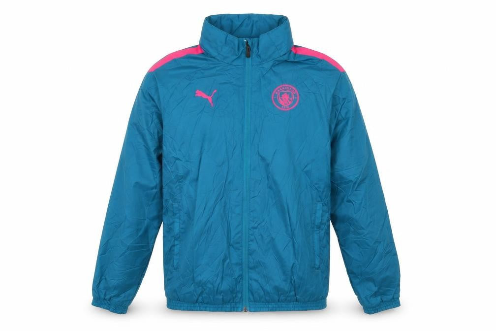 Puma Boys Blue Track Jacket M - Lightweight Full Zip