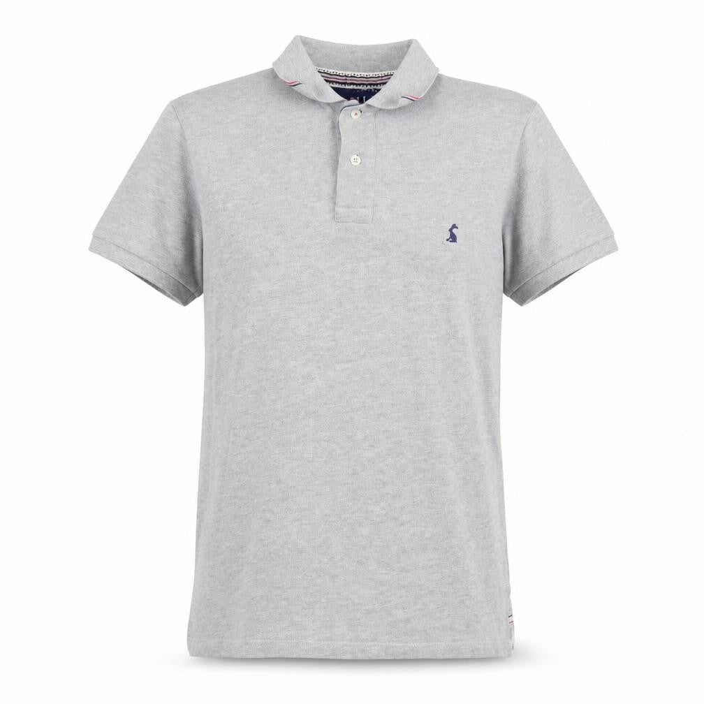 Joules Grey Women's Polo Shirt Small Classic Fit