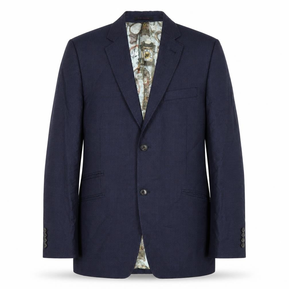 Ted Baker Men's Blue Blazer, Size 40R, Formal