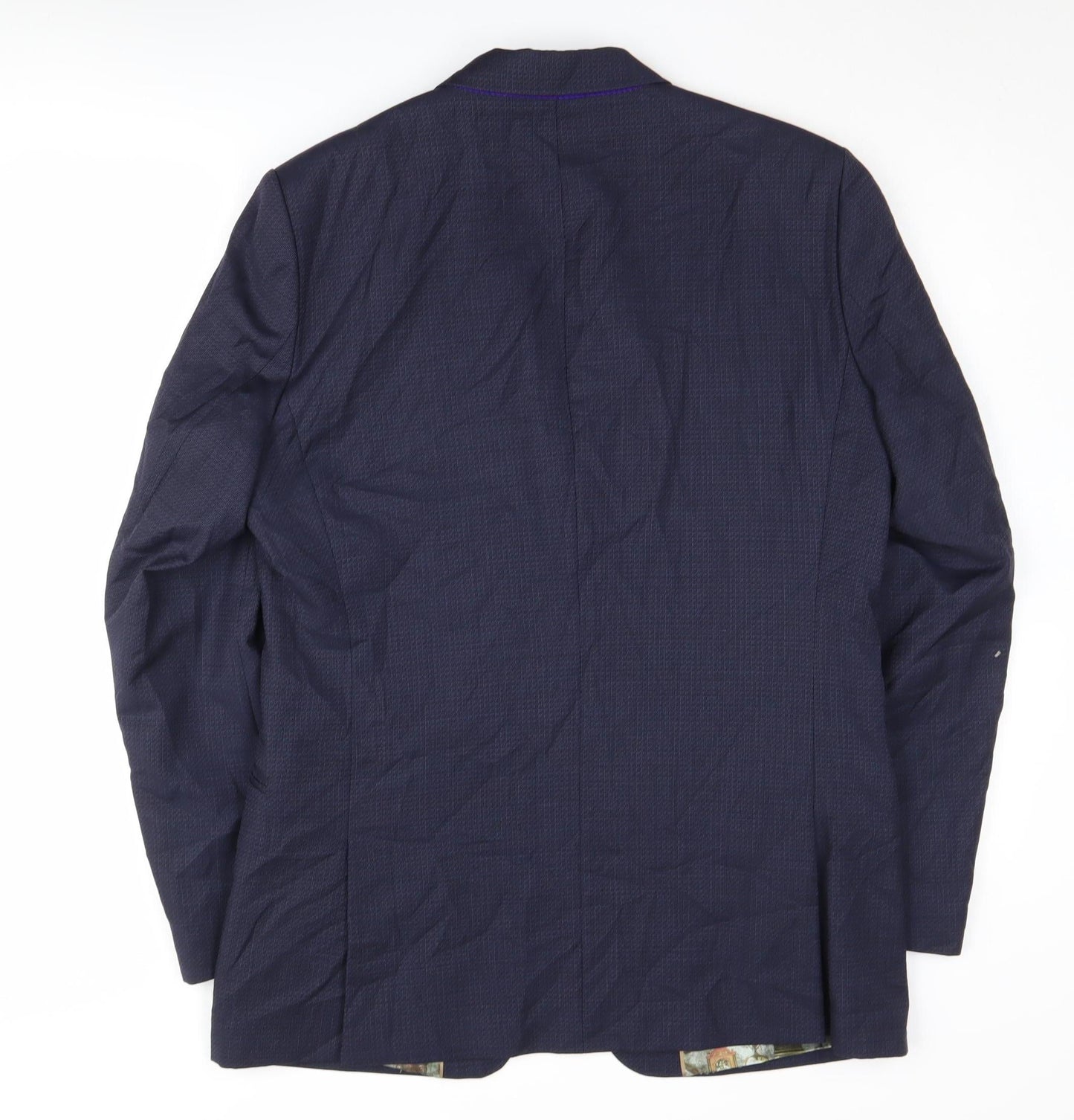 Ted Baker Men's Blue Blazer, Size 40R, Formal