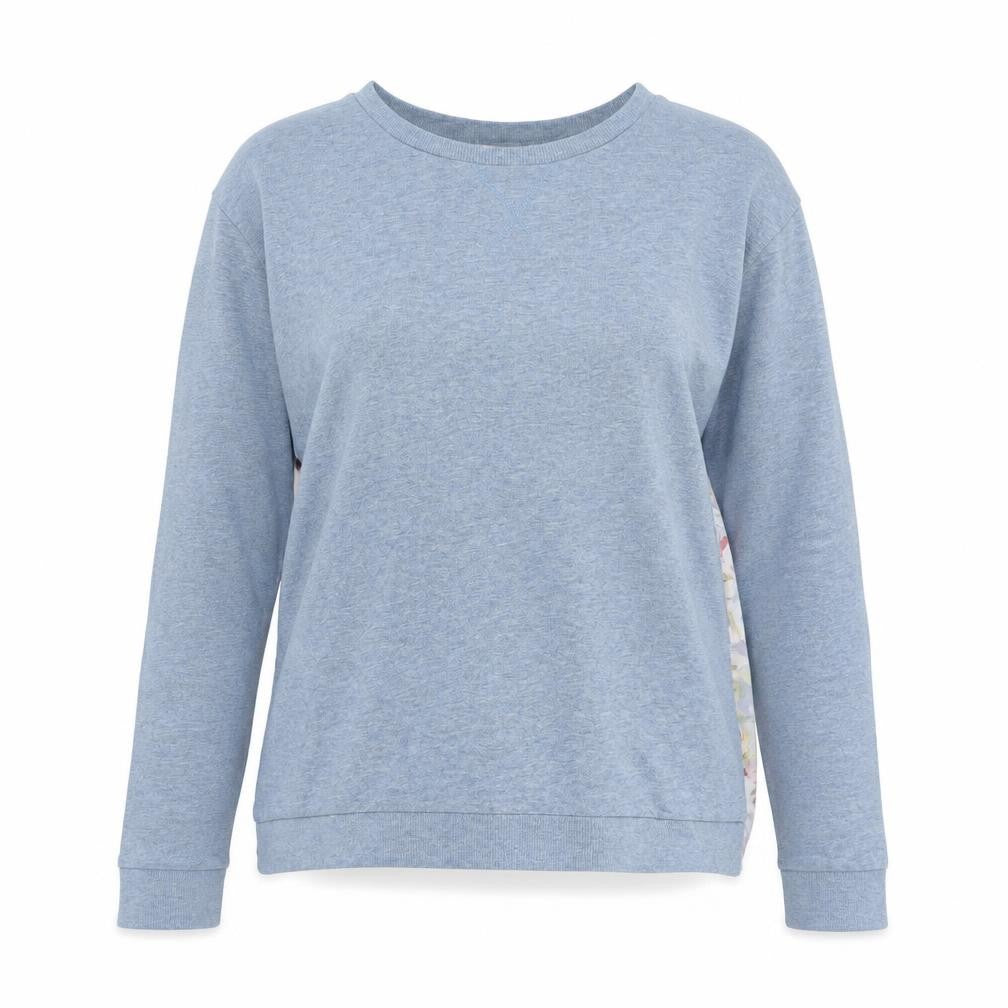Cath Kidston Women's Blue Floral Pullover Jumper Size S