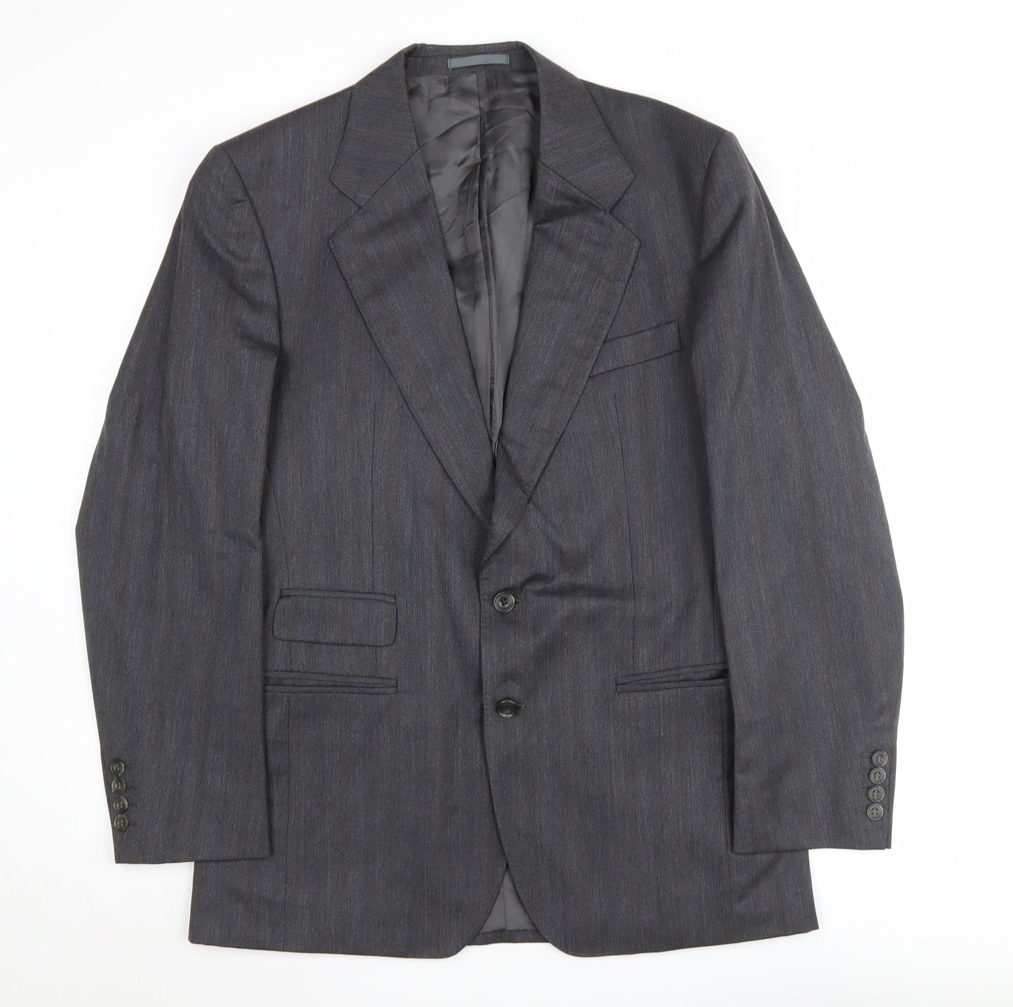 Austin Reed Grey Men's Blazer 38R Regular Wool