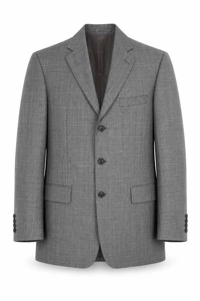 Austin Reed Men's Grey Check Blazer 40R Wool
