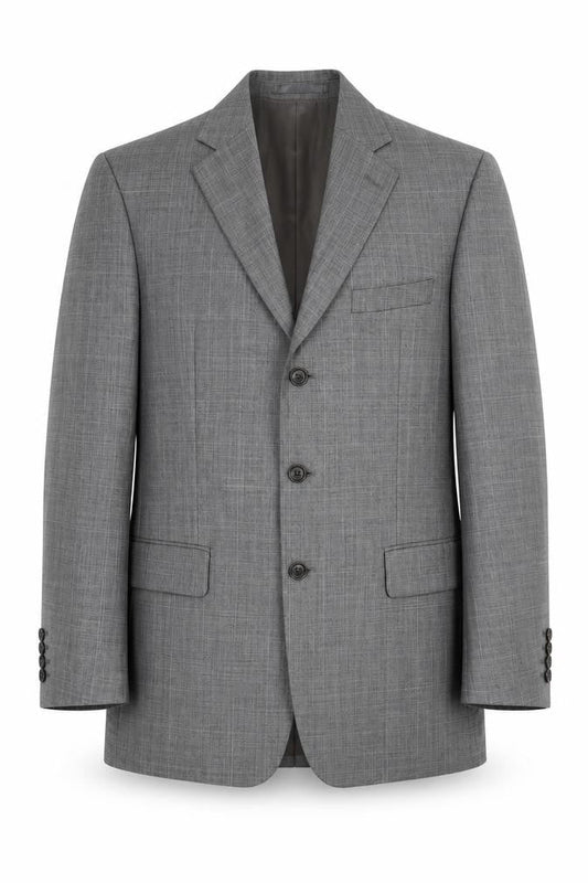 Austin Reed Men's Grey Check Blazer 40R Wool