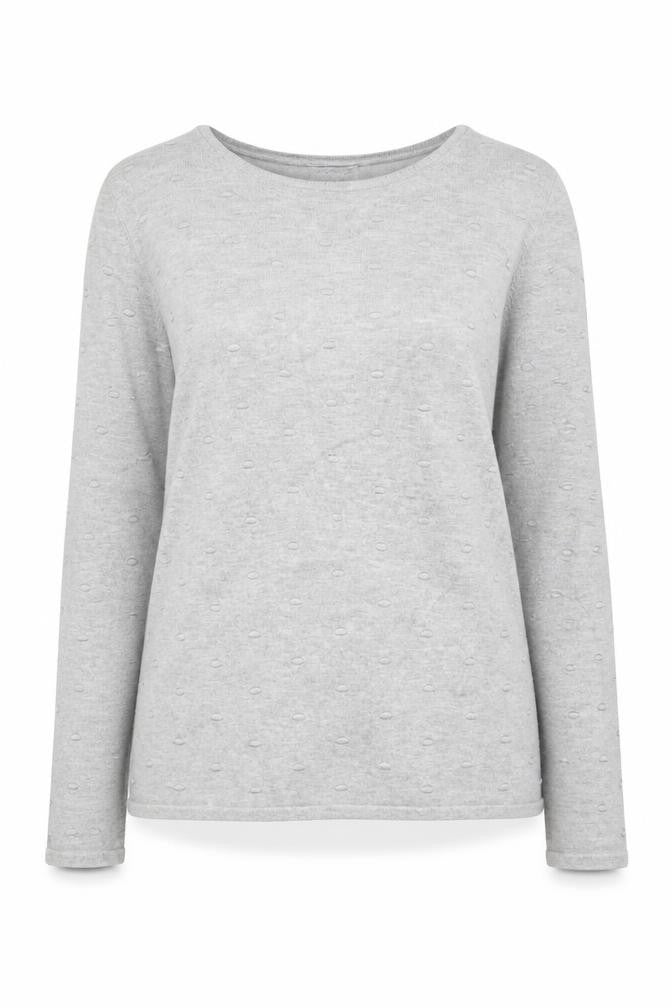 Eastex Women's Grey Round Neck Pullover Jumper Size 10