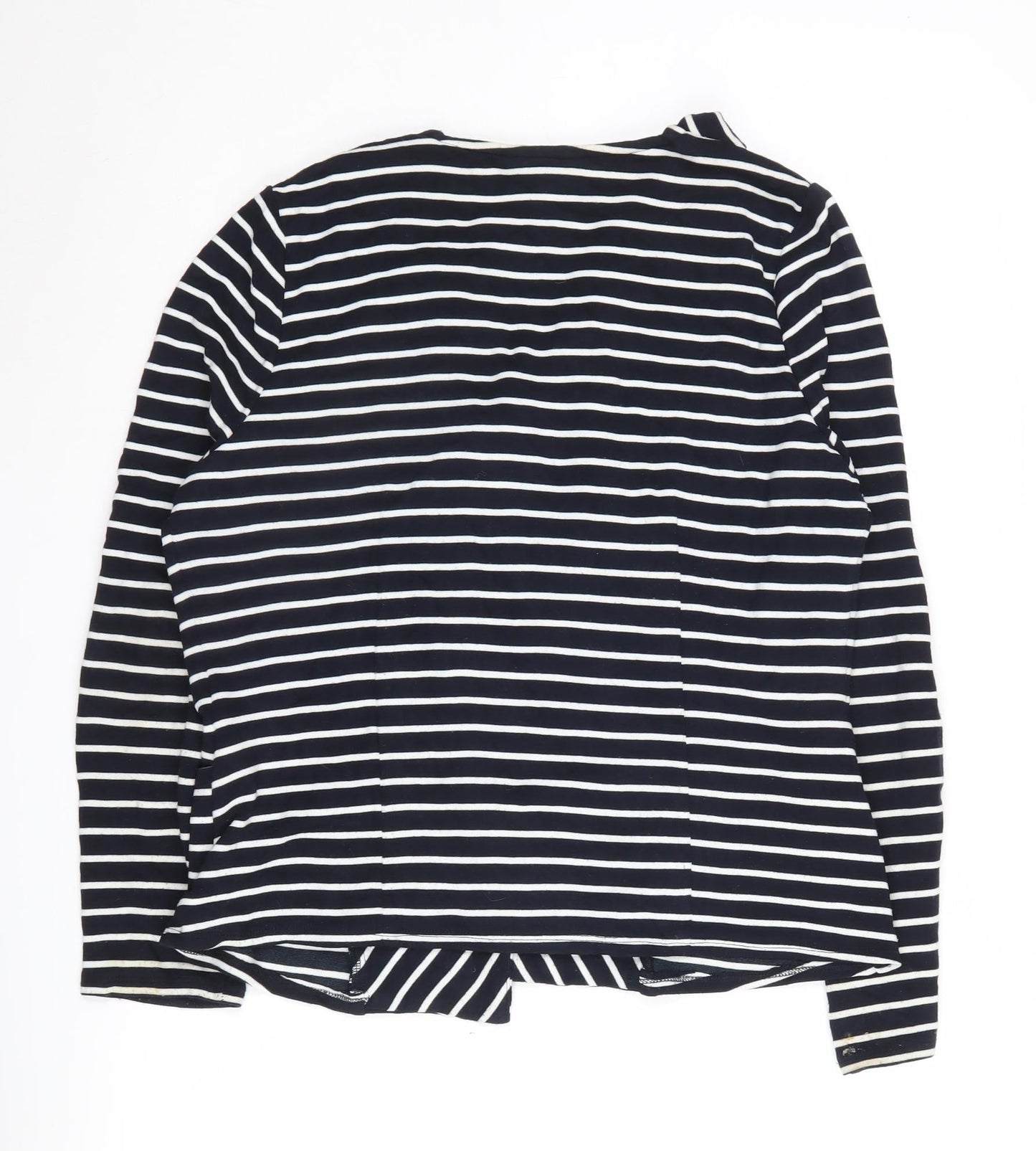 Wallis Women's Black Striped Cardigan M