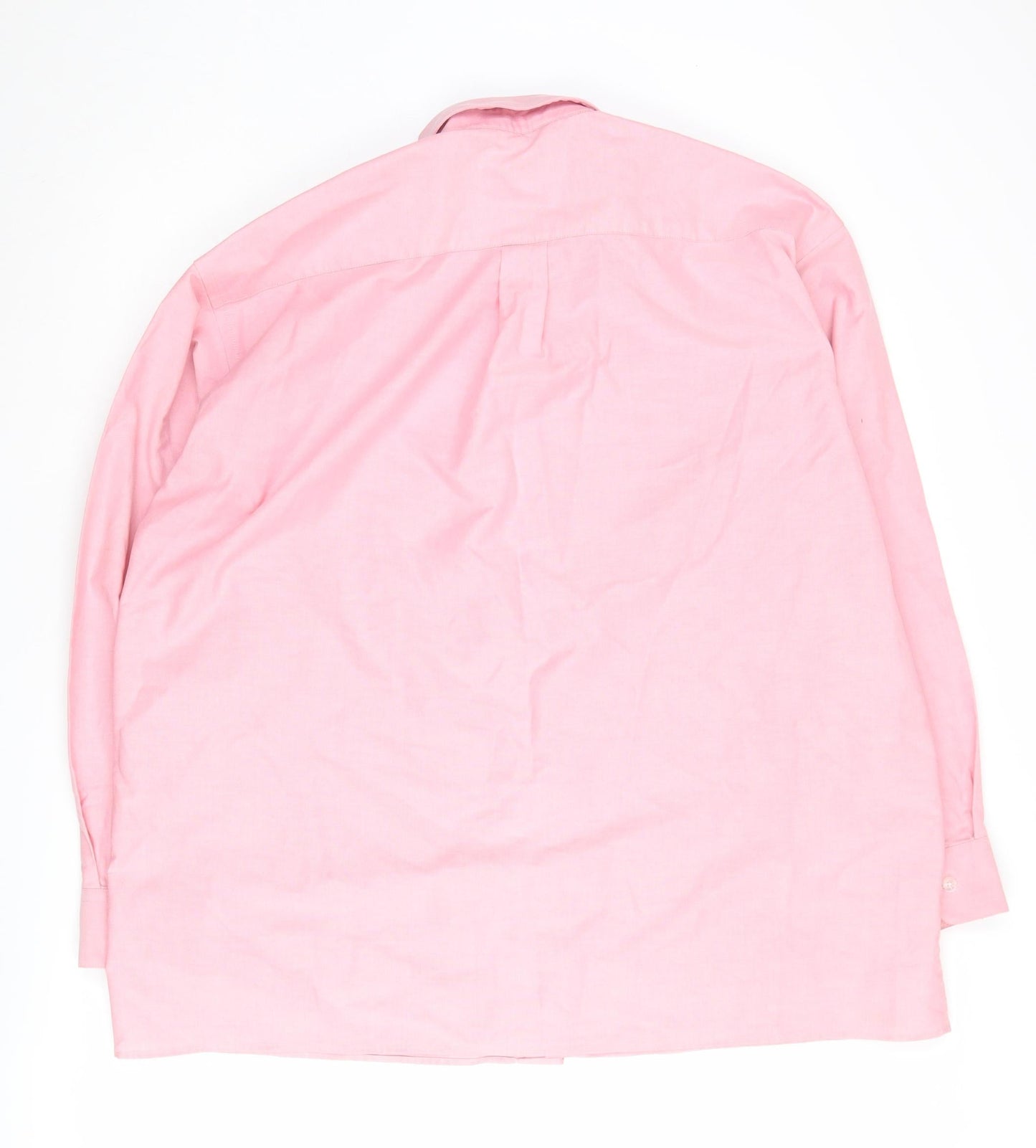 Double TWO Pink 3XL Dress Shirt for Unisex Adults