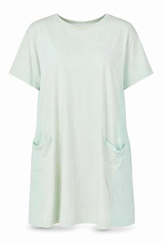 COS Women’s Green T-Shirt Dress XS Cotton Casual