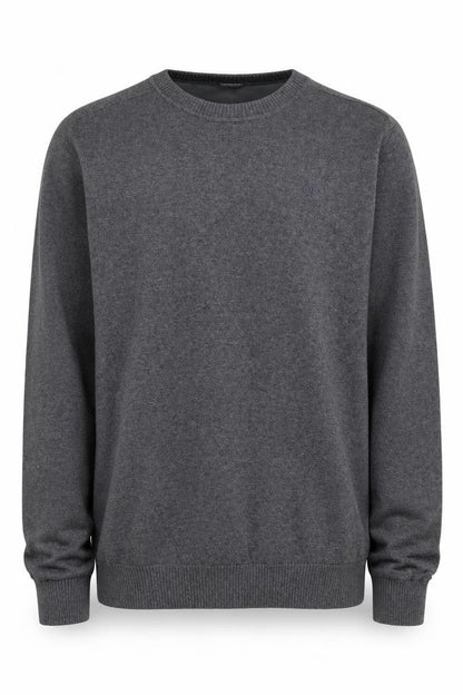 Dunlop Sport Men's Grey Cotton Pullover Jumper - L