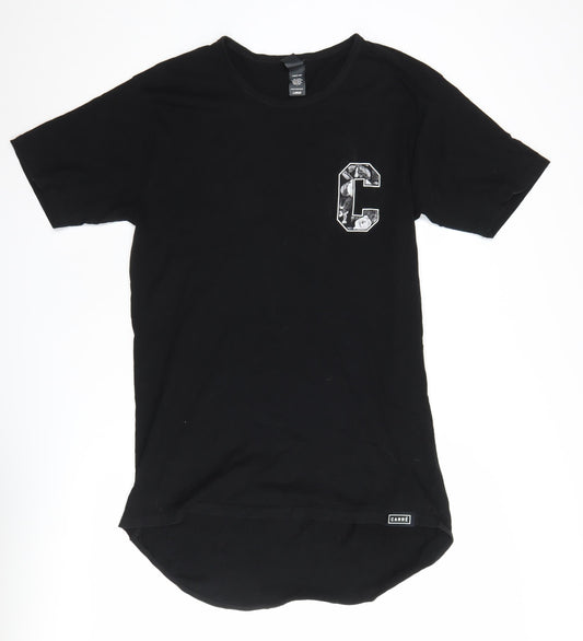 Carré Black Unisex Jersey T-Shirt Large