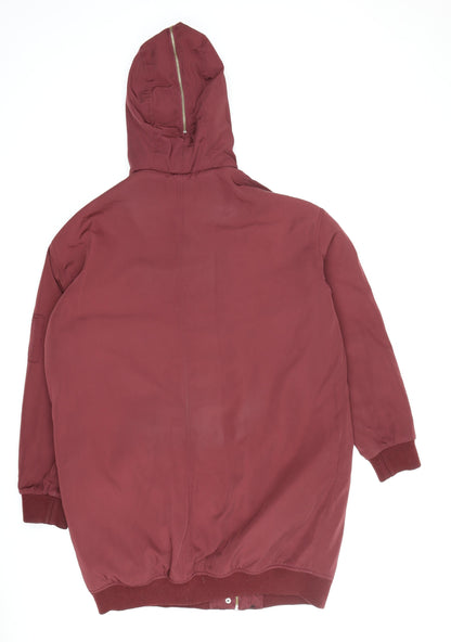 H! by Henry Holland Women's Red Anorak Jacket Size 14